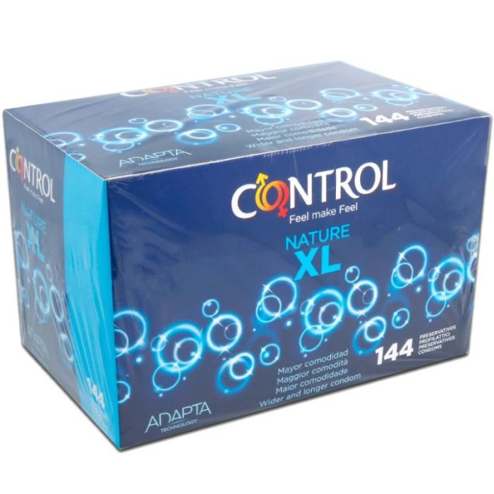 Obsenza - Preservativos Control XL Nature 144 unidades - Conforto e Proteção Extra - Image 1
