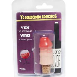 Obsenza - Elegant Whistle Cork Stopper with Decorative Wick for Wine Bottles - Image 1