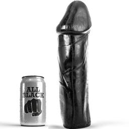 Obsenza - Gode 28 cm Sans Testicules - ALL BLACK pour Plaisir Intense - Noir - Image 1