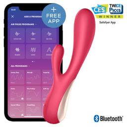 Obsenza - Satisfyer Mono Flex Red with App - Flexible Vibrator with Wireless Control - Image 1
