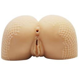 Obsenza - Realistischer Vaginal- und Anal-Ersatz mit Mesh-Struktur und Vibrationsfunktion - Image 1