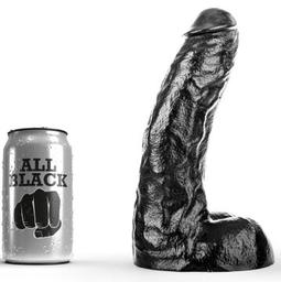 Obsenza - Dildo All Black 25,5 cm – Erogatore di Piacere per Intense Sensazioni - Nero - Image 1