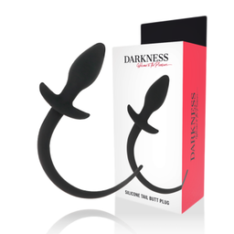 Obsenza - Darkness 28cm Silicone Anal Plug for Enhanced Pleasure - Black - Image 1