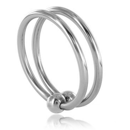 Obsenza - Double Steel Cockring 30mm for Enhanced Pleasure - Image 1