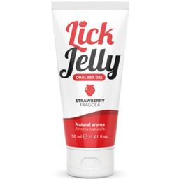 Obsenza - Lubrifiant Gel Fraise Lick Jelly – Sensuel et Hydratant pour Vos Moments Intimes - 50ml - Image 1