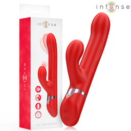 Obsenza - Lele Vibratore Multifunzionale Rotante e Oscillante per Piacere Completo - Rosso - Image 1