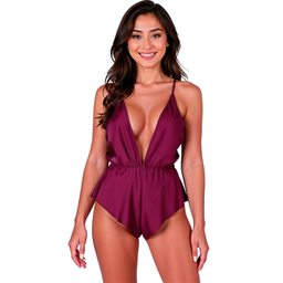 Obsenza - Sensie body plum s/m - Image 1