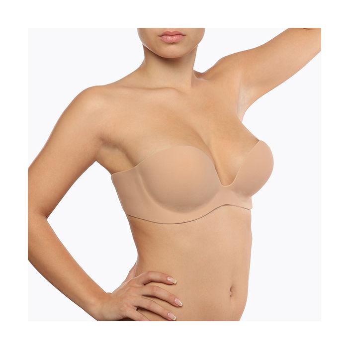 Obsenza - Sujetador Adhesivo Gala con Copas a Beige para Silueta Perfecta - Image 1