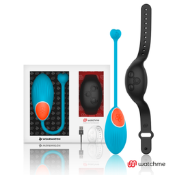 Obsenza - Vibrador control remoto WEARWATCH EGG con tecnología WATCHME Blue / Jet Black - Image 1