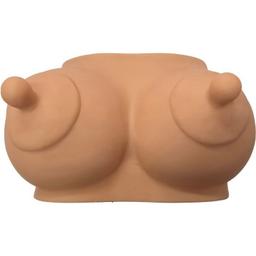 Obsenza - Piggy bank in the shape of boobs light tone - Image 1