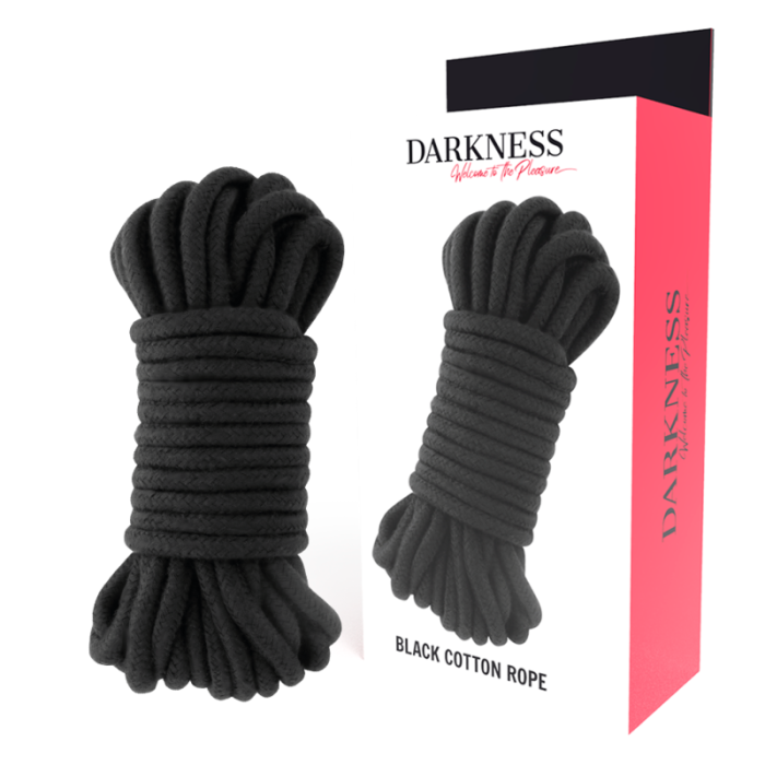 Obsenza - Darkness Kinbaku Bondage Rope 20m for BDSM & Fetish Play - Image 1