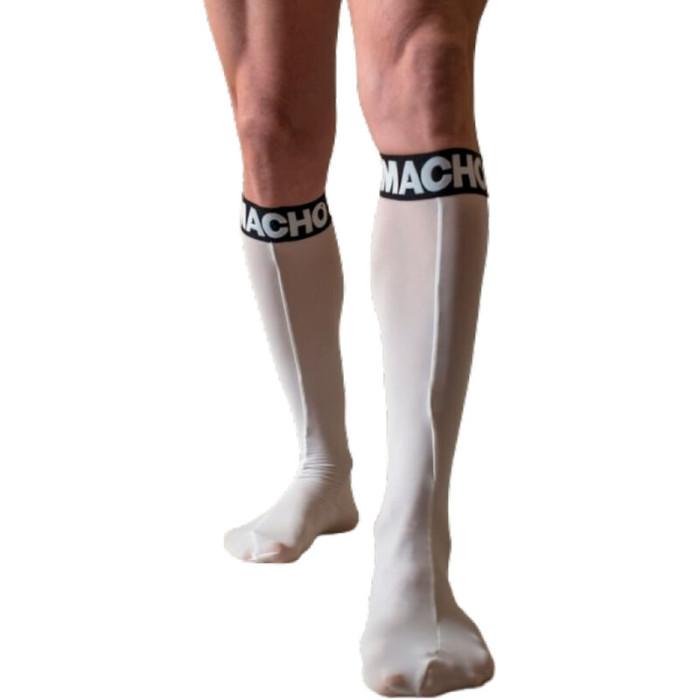 Obsenza - Chaussettes Fines Semi-Transparentes Macho Fetish pour Confiance et Séduction - TU - Image 1