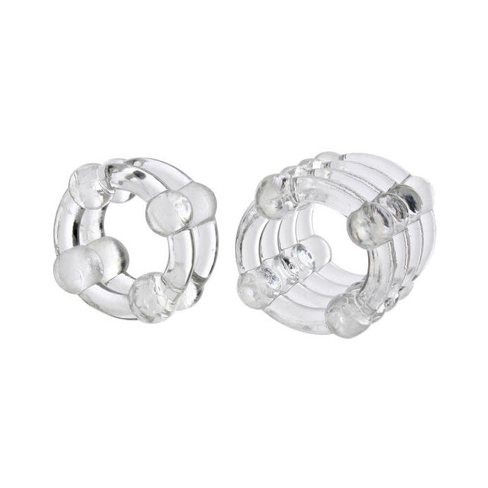 Obsenza - Anillos para el Pene Colt Enhancer Rings Transparentes para Potenciar Erecciones - Image 1
