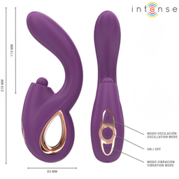 Obsenza - Lali Multifuncional Vibrador G-Spot Tapping Thrust e Vibração Experimente um prazer inigualável com LALI, o vibrador projetado especialmente para estimulação do ponto G. Este brinquedo multifuncional combina três recursos poderosos: estimulaçã o, impulso - Image 1