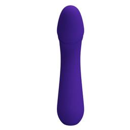 Obsenza - Vibrador recargable Cetus de silicona suave para placer intenso - Violeta - Image 1
