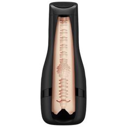 Obsenza - Realistic Cock Vibrator with 10 Intense Rhythms - Purple - Image 1