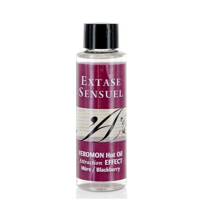Obsenza - Extase Sensual Heating Massage Oil with Blackberry Pheromones - 100ml - Image 1