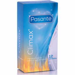 Obsenza - Pasante Climax 6 Efecto Calor y Frío - Pack de 12 Condones Texturizados - Image 1