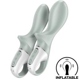 Obsenza - Vibratore Anale Gonfiabile Air Pump Booty 3 di Satisfyer - Grigio - Image 1