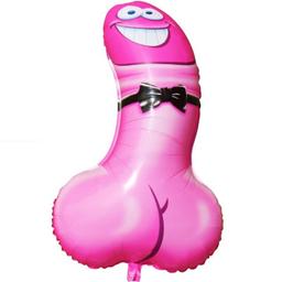 Obsenza - Palloncino a Forma di Pene Rosa per Festeggiamenti Divertenti - Rosa - Image 1