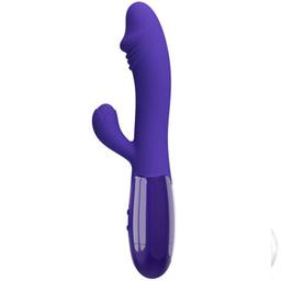 Obsenza - Pretty Love Snappy Youth Vibrator &amp; G-Spot Stimulator with 30 Vibration Modes - Purple - Image 1