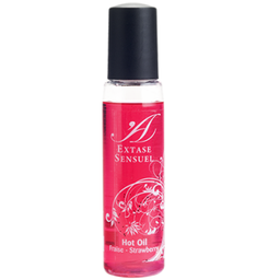 Obsenza - Strawberry Heat Sensation Massage Oil by Extase Sensual - 35ml - Image 1