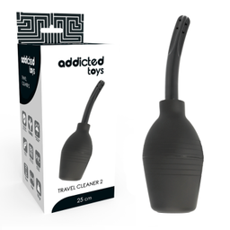 Obsenza - Addicted Toys Squeeze Clean Enema System for Safe and Easy Cleaning - Black - Image 1