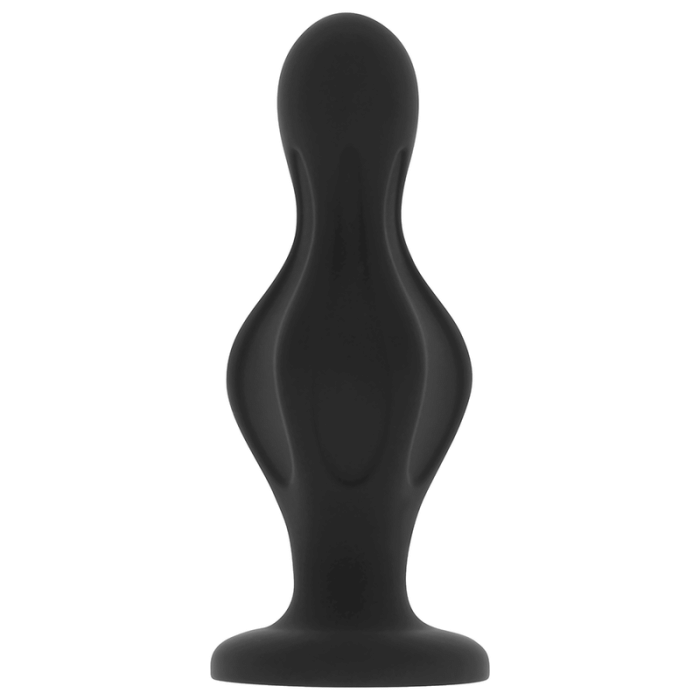 Obsenza - Plug Anale in Silicone 12 cm di OHMAMA con Ventosa Ergonomico - Image 1