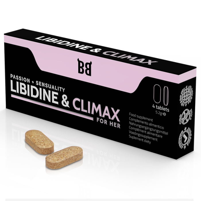 Obsenza - Libidina e Climax Aumentam a Libido Feminina em Cápsulas - Image 1