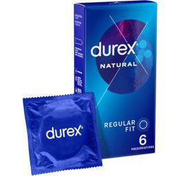 Obsenza - Durex Natural Classic Condoms - 6 Count Pack for Comfort - Image 1