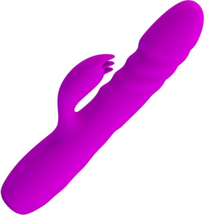 Obsenza - Vibrador Melanie Rabbit Recargable con 12 Funciones de Estimulación - Violeta - Image 1