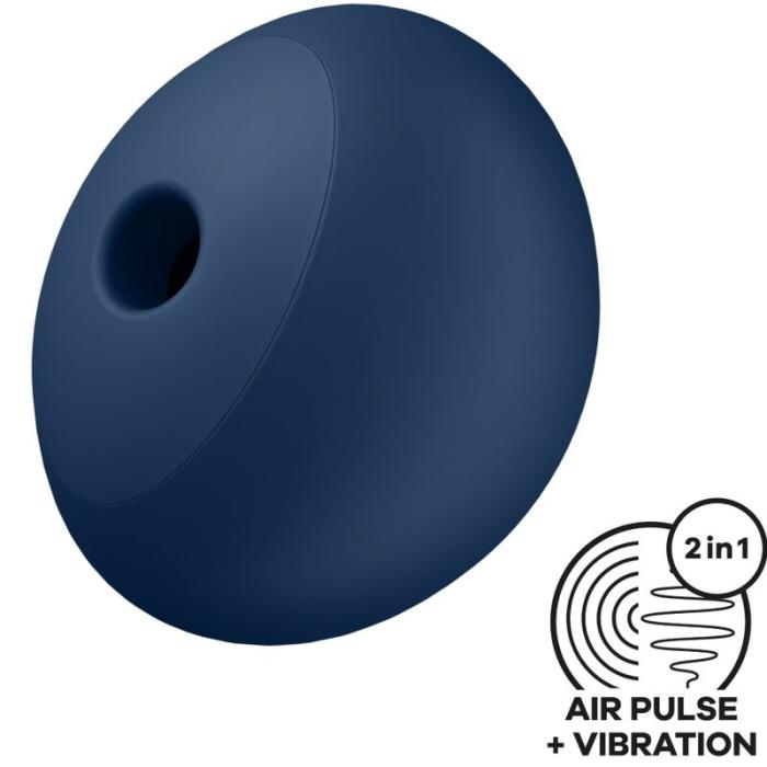 Obsenza - Estimulador e Vibrador Air Power 4 com 12 Vibrações e Pressão - Azul - Image 1