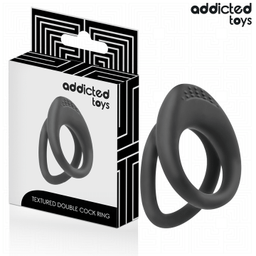 Obsenza - Anillo texturizado doble para el pene - Image 1