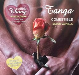 Obsenza - Vanilla Flavor Wafers &amp; Nipple Pads – Erotic Thong Set by DIVERTY SEX - OS - Image 1