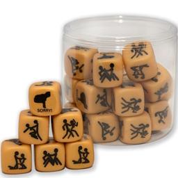 Obsenza - Golden Love Dice for Spicing Up Your Intimate Moments - Gold - Image 1
