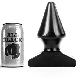 Obsenza - Plug Anale 17 cm All Black – Piacere e Comfort in Ogni Inserimento - Nero - Image 1