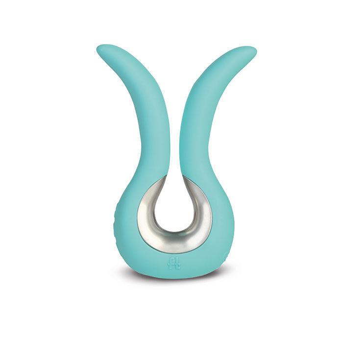 Obsenza - G-VIBE Fun Toys Mini Tiffany Mint Dual Stimulation Vibrator - Image 1