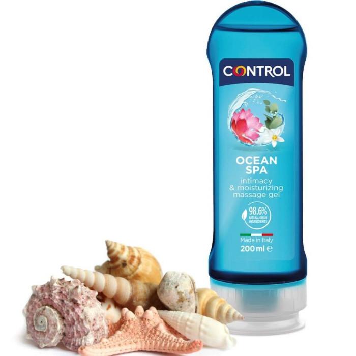 Obsenza - CONTROL 2-in-1 Massage & Vergnügen Mittelmeer – Sinnliche Pflege für Momente voller Genuss - 200ml - Image 1