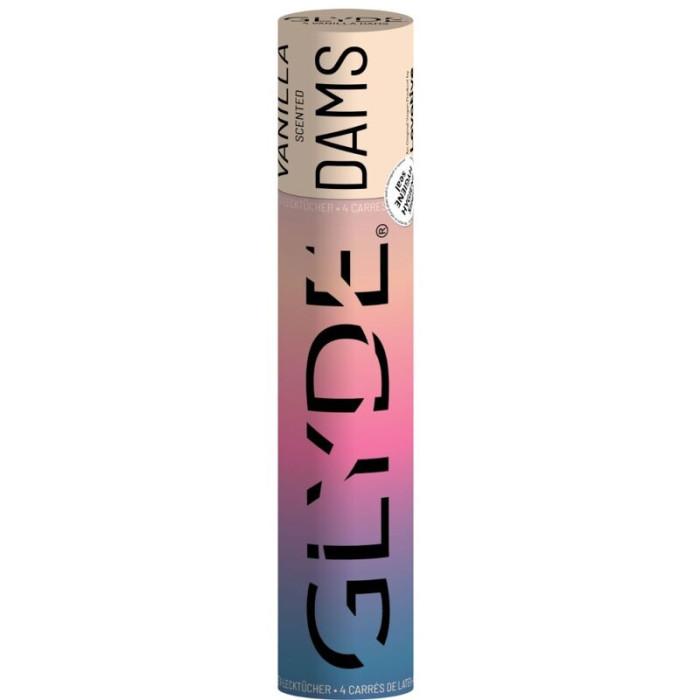 Obsenza - Dams de Látex para Sexo Oral Baunilha - SHEER GLYDE 4 Unidades - Image 1