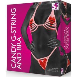 Obsenza - Sweet Temptations Candy Beads G-String and Bra Set - OS - Image 1