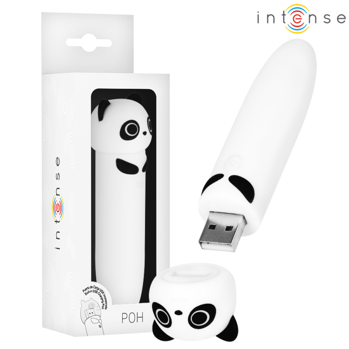 Obsenza - Poh panda vibrating bullet usb rechargeable 10 x 2.2 cm - Image 1