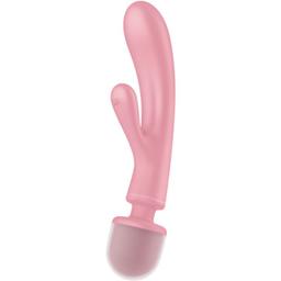 Obsenza - Satisfyer Triple Lover Rabbit Vibrator Massager für G-Punkt und Klitoris - Image 1