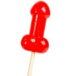 Obsenza - Piruleta pene caramelo cereza con efecto calor picante - Image 1