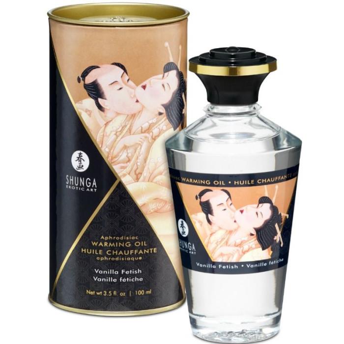 Obsenza - Fetisch Vanille-Geschmack Wärmeeffekt Massageöl von SHUNGA - 100ml - Image 1