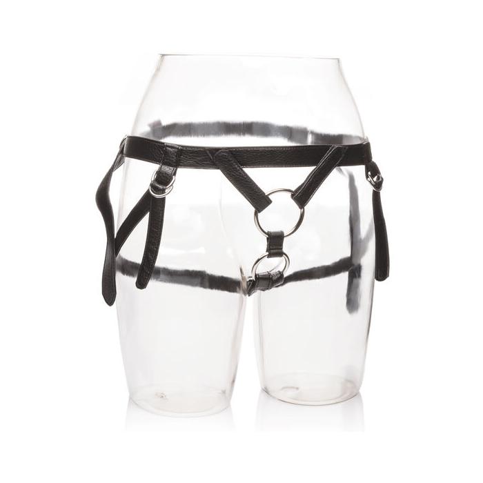 Obsenza - Calexotics Dutchess - Luxuriöses Leder-Geschirr für BDSM & Erotik - OS - Image 1