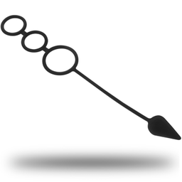 Obsenza - Anéis e Plugue de Silicone OHMAMA Fetish para Prazer 3 em 1 - Image 1