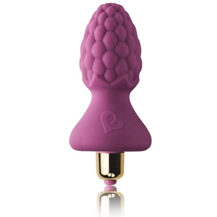 Obsenza - Assberries Raspberry Anal Plug for Beginners with Vibrations - Image 1