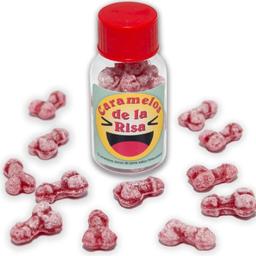 Obsenza - Caramelle Risate a Forma di Pene Fragola e Ciliegia - Divertenti e Piccanti - Image 1