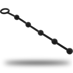 Obsenza - Cadena Anal de Silicona OHMAMA 23 cm para Placer y Bienestar - Image 1