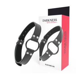 Obsenza - Darkness Gag mit Ringdurchmesser 3,6 cm – Hochwertiger BDSM Knebel für intensive Spiele - Image 1